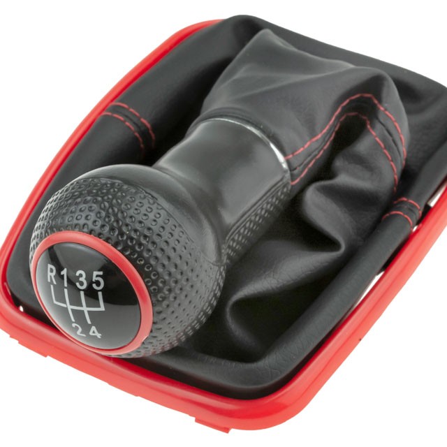 ΠΟΜΟΛΟ ΤΑΧΥΤΗΤΩΝ ΜΑΡΚΕ ΓΙΑ VW BORA 1998-2005/GOLF IV 1998-2005 ΜΕ ΕΝΔΕΙΞΗ 5 ΤΑΧΥΤΗΤΩΝ ΚΑΙ ΦΟΥΣΚΑ ΜΑΥΡΗ NTY - 1 ΤΕΜΑΧΙΟ