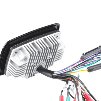 HASDA MP3 PLAYER 155X105mm - 12V - 4X45W ΜΕ ΡΑΔΙΟΦΩΝΟ/USB/BLUETOOTH (ΑΔΙΑΒΡΟΧΟ/ΜΑΥΡΟ)