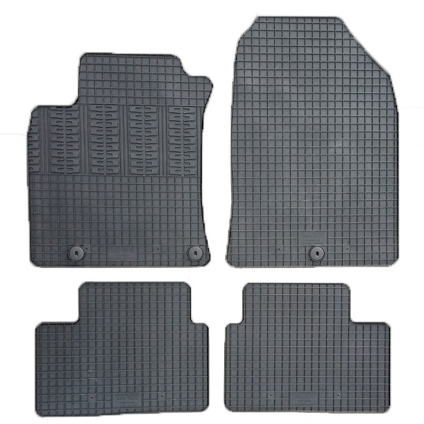 ΜΑΡΚΕ ΠΑΤΑΚΙΑ ΣΕ ΣΚΑΦΗ ΛΑΣΤΙΧΟ ΓΙΑ HYUNDAI i30 2017+ ΣΕ ΜΑΥΡΟ ΧΡΩΜΑ ΜΕ ΚΟΥΜΠΩΜΑΤΑ CIK - 4 ΤΕΜ.