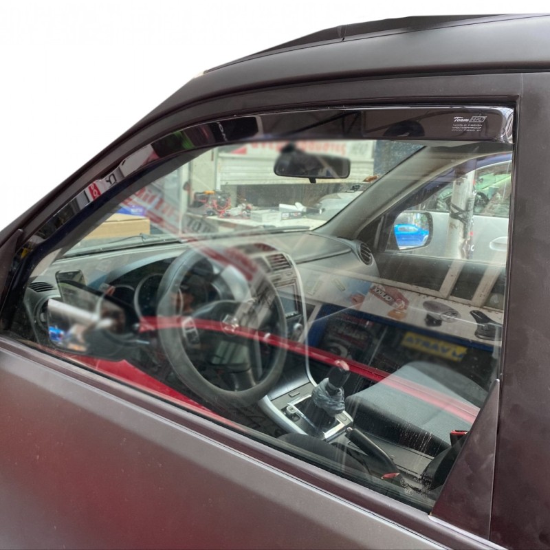 ΑΝΕΜΟΘΡΑΥΣΤΕΣ ΓΙΑ SUZUKI GRAND VITARA 3D 2005-2014 ΖΕΥΓΑΡΙ ΑΠΟ ΕΥΚΑΜΠΤΟ ΦΙΜΕ ΠΛΑΣΤΙΚΟ HEKO - 2 ΤΕΜ.