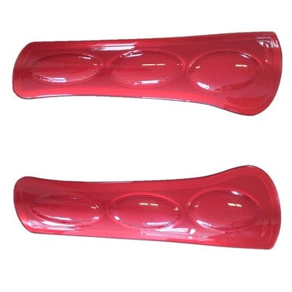 ΑΝΕΜΟΘΡΑΥΣΤΕΣ ΠΛΑΙΝΟΙ ΔΙΑΚΟΣΜΗΤΙΚΟΙ ΚΑΘΕΤΟΙ ΓΙΑ FIAT CINQUECENTO (LP) 3 1991  ΑΠΟ ΕΥΚΑΜΠΤΟ ΦΙΜΕ ΠΛΑΣΤΙΚΟ HEKO