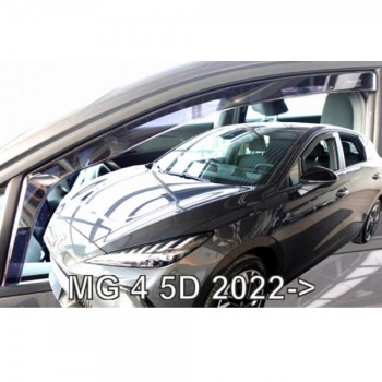 ΑΝΕΜΟΘΡΑΥΣΤΕΣ ΓΙΑ MG 4 5D 2022+ ΣΕΤ ΑΥΤΟΚΙΝΗΤΟΥ ΑΠΟ ΕΥΚΑΜΠΤΟ ΦΙΜΕ ΠΛΑΣΤΙΚΟ HEKO - 4 ΤΕΜ