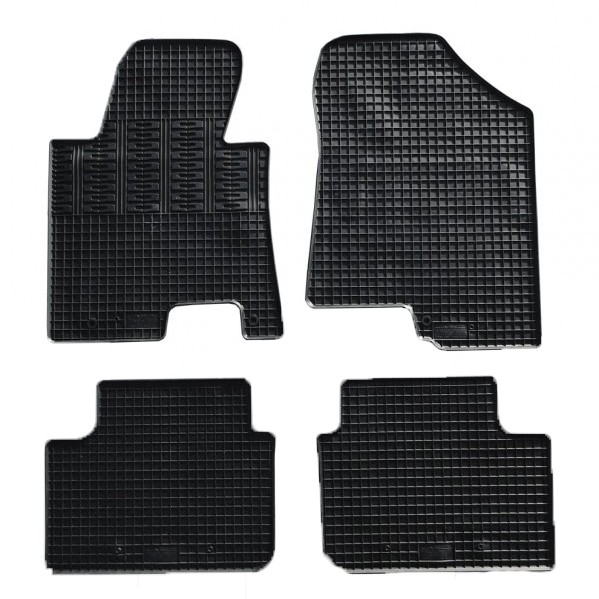 ΜΑΡΚΕ ΠΑΤΑΚΙΑ ΣΕ ΣΚΑΦΗ ΛΑΣΤΙΧΟ ΓΙΑ HYUNDAI i30 2012-2017 / KIA CEED 2012-2018 ΣΕ ΜΑΥΡΟ ΧΡΩΜΑ ΜΕ ΚΟΥΜΠΩΜΑΤΑ CIK - 4 ΤΕΜ.