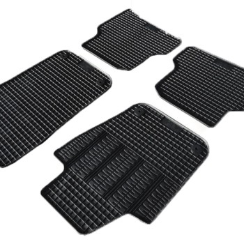 ΜΑΡΚΕ ΠΑΤΑΚΙΑ ΣΕ ΣΚΑΦΗ ΛΑΣΤΙΧΟ ΓΙΑ SEAT IBIZA 2008-2017 / IBIZA FACELIFT 2013-2017 / VW POLO 6R 2009-2017 / SKODA FABIA 2015-2021 ΣΕ ΜΑΥΡΟ ΧΡΩΜΑ ΜΕ ΚΟΥΜΠΩΜΑΤΑ CIK - 4 ΤΕΜ.