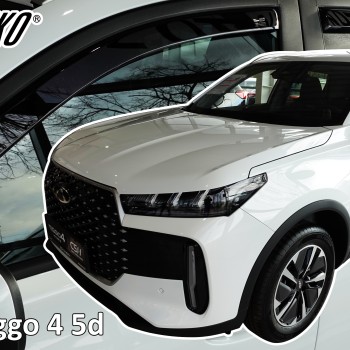 Heko – Ανεμοθραύστες Παραθύρων για Chery Tiggo 4 5πορτο 2024 > (Εμπρός & Πίσω) – 4 Τεμ. (ANEM.SET10808)