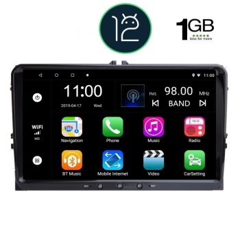 ΟΘΟΝΗ MULTIMEDIA 2DIN VW 2004-2014  ANDROID 12 /RAM 1GB/9 inc/GPS/WI-FI/USB/SD/RADIO  DIGITAL IQ
