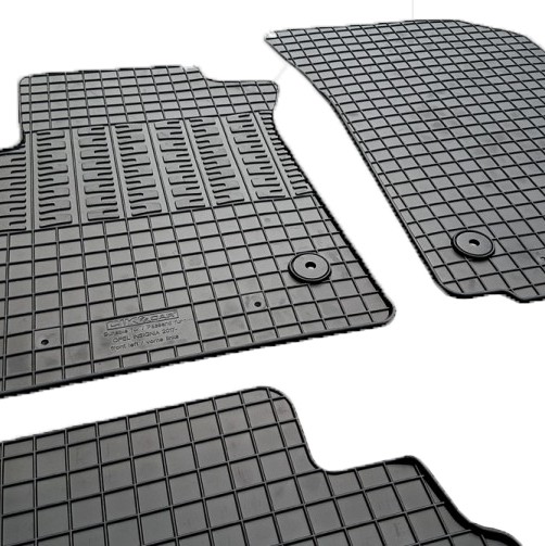 ΜΑΡΚΕ ΠΑΤΑΚΙΑ ΣΕ ΣΚΑΦΗ ΛΑΣΤΙΧΟ ΓΙΑ OPEL INSIGNIA B 2017+ ΣΕ ΜΑΥΡΟ ΧΡΩΜΑ ΜΕ ΚΟΥΜΠΩΜΑΤΑ CIK - 4 ΤΕΜ.