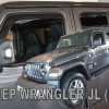 ΑΝΕΜΟΘΡΑΥΣΤΕΣ ΓΙΑ JEEP WRANGLER JL IV 5D 2019+ ΣΕΤ ΑΥΤΟΚΙΝΗΤΟΥ ΑΠΟ ΕΥΚΑΜΠΤΟ ΦΙΜΕ ΠΛΑΣΤΙΚΟ HEKO - 4 ΤΕΜ.