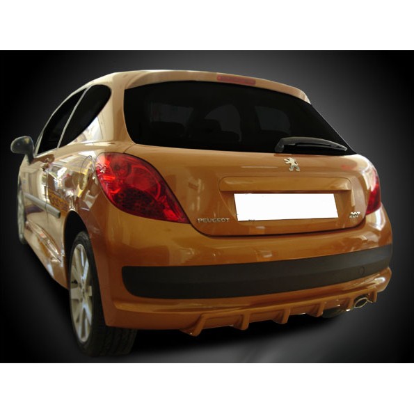 ΠΙΣΩ DΙFFUSER ΠΛAΣΤΙΚΟ ΓΙΑ PEUGEOT 207 MOTORDROME