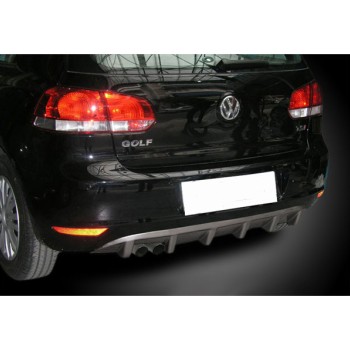 ΠΟΛΥΕΣΤΕΡΙΚΟ ΓΙΑΠΙΣΩ DIFFUSER ΠΛAΣΤΙΚΟ ΓΙΑ VW GOLF 6 MOTORDROME