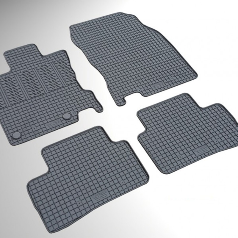 ΜΑΡΚΕ ΠΑΤΑΚΙΑ ΣΕ ΣΚΑΦΗ ΛΑΣΤΙΧΟ ΓΙΑ RENAULT KADJAR 2015+ ΣΕ ΜΑΥΡΟ ΧΡΩΜΑ ΜΕ ΚΟΥΜΠΩΜΑΤΑ CIK - 4 ΤΕΜ.