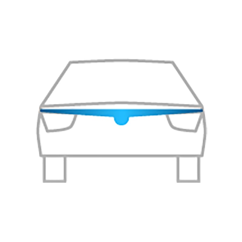 ΑΝΕΜΟΘΡΑΥΣΤΗΣ ΚΑΠΩ ΑΥΤΟΚΙΝΗΤΟΥ ΓΙΑ AUDI A6 1997-2003 ΑΠΟ ΕΥΚΑΜΠΤΟ ΦΙΜΕ ΠΛΑΣΤΙΚΟ HEKO - 1 ΤΕΜ.