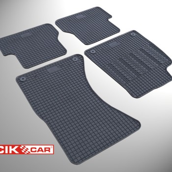 ΜΑΡΚΕ ΠΑΤΑΚΙΑ ΣΕ ΣΚΑΦΗ ΛΑΣΤΙΧΟ ΓΙΑ AUDI A6 2011-2018 / A7 2010-2018 ΣΕ ΜΑΥΡΟ ΧΡΩΜΑ ΜΕ ΚΟΥΜΠΩΜΑΤΑ CIK - 4 ΤΕΜ.