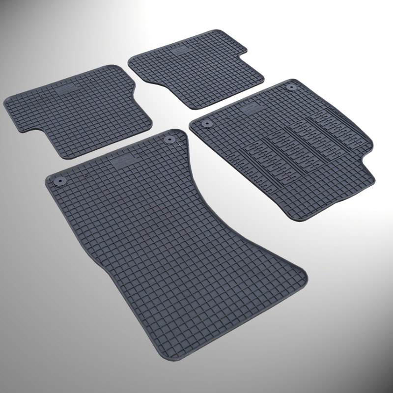 ΜΑΡΚΕ ΠΑΤΑΚΙΑ ΣΕ ΣΚΑΦΗ ΛΑΣΤΙΧΟ ΓΙΑ AUDI A6 2011-2018 / A7 2010-2018 ΣΕ ΜΑΥΡΟ ΧΡΩΜΑ ΜΕ ΚΟΥΜΠΩΜΑΤΑ CIK - 4 ΤΕΜ.