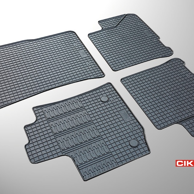 ΜΑΡΚΕ ΠΑΤΑΚΙΑ ΣΕ ΣΚΑΦΗ ΛΑΣΤΙΧΟ ΓΙΑ DACIA DOKKER 2012-2021 / DACIA LODGY 2012+ ΣΕ ΜΑΥΡΟ ΧΡΩΜΑ ΜΕ ΚΟΥΜΠΩΜΑΤΑ CIK - 4 ΤΕΜ.