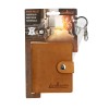 ΠΟΡΤΟΦΟΛΙ ΔΕΡΜΑΤΙΝΟ ΓΙΑ ΚΑΡΤΕΣ & ΧΡΗΜΑΤΑ BIKER WALLET ME 45cm ΑΛΥΣΙΔΑ RFID ΠΡΟΣΤΑΣΙΑ ΣΕ ΚΑΦΕ ΧΡΩΜΑ LAMPA - 1 Τεμ.