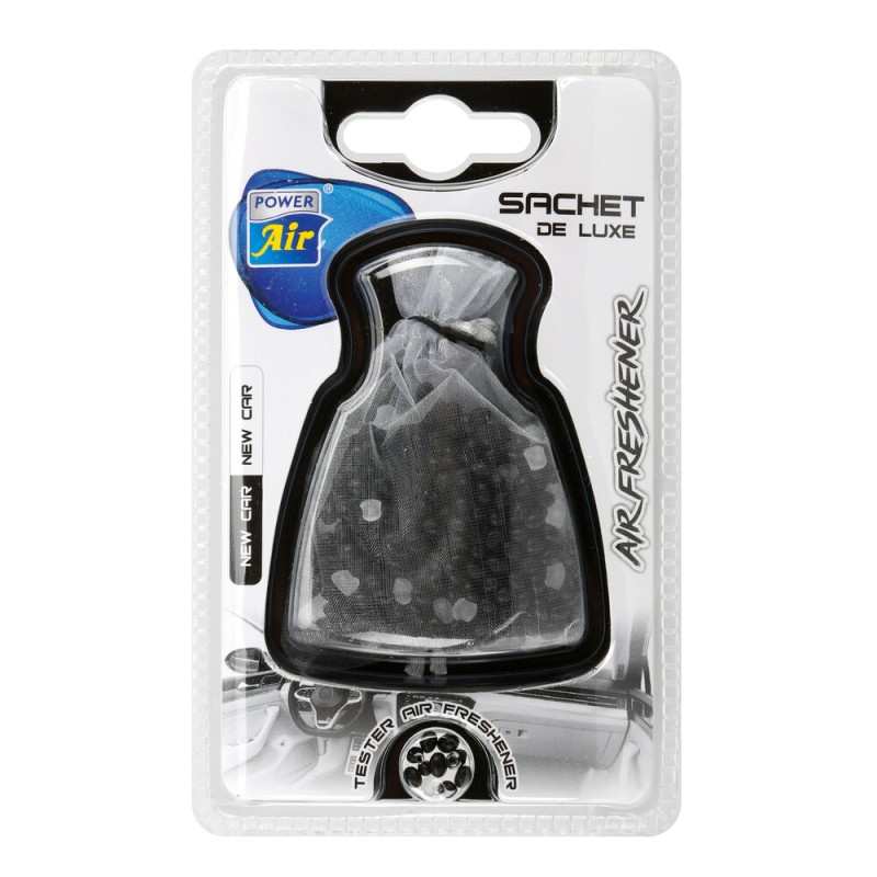 ΑΡΩΜΑΤΙΚΟ ΑΥΤΟΚΙΝΗΤΟΥ SACHET DE LUXE ΣΕ ΠΟΥΓΚΙ ΚΡΕΜΑΣΤΟ ΜΕ NEW CAR FRESH  LAMPA - 1 ΤΕΜ.