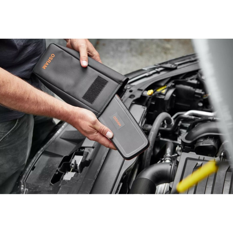 ΕΚΚΙΝΗΤΗΣ ΜΠΑΤΑΡΙΑΣ/POWER BANK/ΦΑΚΟΣ/2xUSB (8000cc ΒΕΝΖΙΝΗ/4000cc DIESEL) 12V 16800mAh 700g OSRAM - 1 ΤΕΜ.