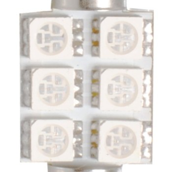 ΛΑΜΠΑΚΙΑ ΠΛΑΦΟΝΙΕΡΑΣ C5W/C10W 12V 1,44W SV8,5 36mm PREMIUM LED 6xSMD5050 ΜΠΛΕ M-TECH - 1 ΤΕΜ.