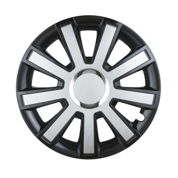 ΤΑΣΙ 14"" FLASH ΜΑΥΡΟ-ΑΣΗΜΙ - 1 ΤΕΜ.