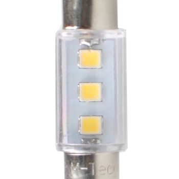 ΛΑΜΠΑΚΙΑ ΠΛΑΦΟΝΙΕΡΑΣ C5W/C10W 12V 0,24W SV8,5 36mm LED 3xSMD3528 ΛΕΥΚΟ 1ΤΕΜ.