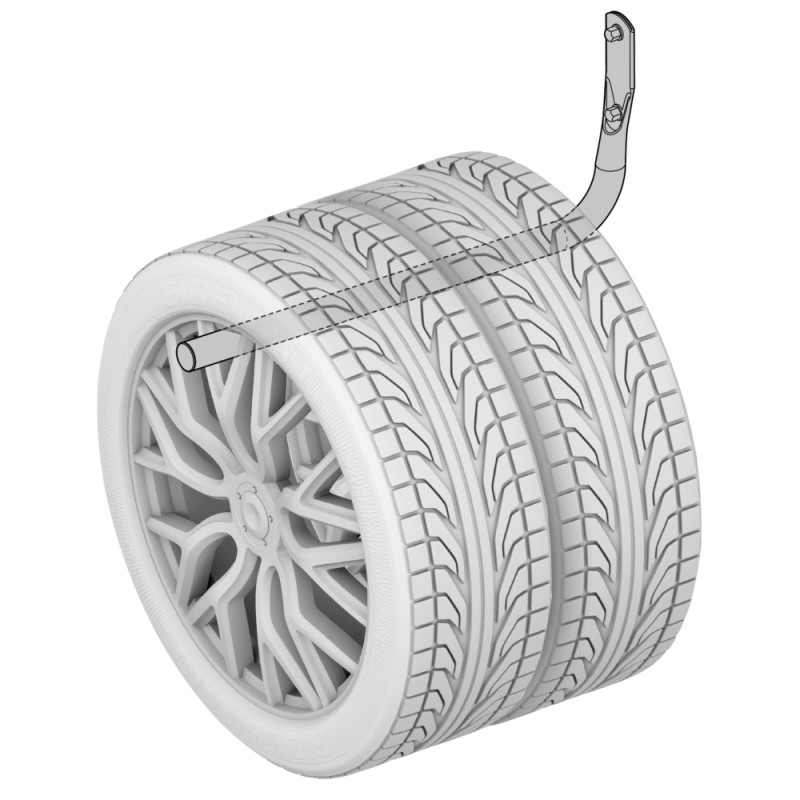 ΒΑΣΗ ΤΟΙΧΟΥ/ΣΤΗΡΙΓΜΑΤΑ ΕΛΑΣΤΙΚΩΝ/ΖΑΝΤΩΝ XL 60kg MAX 58cm Φ3,2cm ΠΕΡΙΕΧΕΙ ΚΙΤ ΤΟΠΟΘΕΤΗΣΗΣ LAMPA - 2 ΤΕΜ.