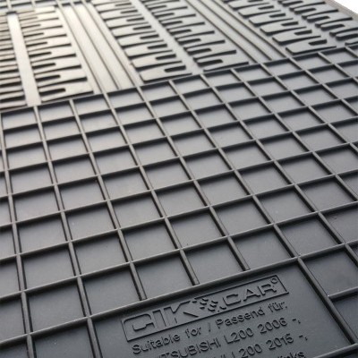 ΜΑΡΚΕ ΠΑΤΑΚΙΑ ΣΕ ΣΚΑΦΗ ΛΑΣΤΙΧΟ ΓΙΑ MITSUBISHI L200 2015+ / FIAT FULLBACK 2016+ ΣΕ ΜΑΥΡΟ ΧΡΩΜΑ ΜΕ ΚΟΥΜΠΩΜΑΤΑ CIK - 4 ΤΕΜ.