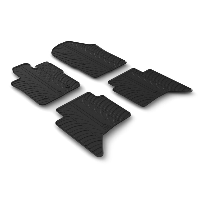 ΜΑΡΚΕ ΠΑΤΑΚΙΑ ΣΕ ΣΚΑΦΗ ΛΑΣΤΙΧΟ ΓΙΑ FORD RANGER (ΜΟΝΟ ΕΚΔΟΣΗ RAPTOR) 05/2022+ ΑΥΤΟΜΑΤΟ SUMISURA ΣΕ ΜΑΥΡΟ ΧΡΩΜΑ ME ΚΟΥΜΠΩΜΑΤΑ LAMPA - 4 ΤΕΜ.