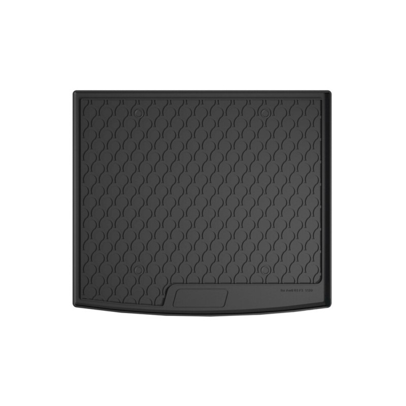 ΜΑΡΚΕ ΠΑΤΑΚΙ ΣΚΑΦΗ ΠΟΡΤ ΜΠΑΓΚΑΖ ΓΙΑ AUDI Q3 5D 01/2019+ (ΑΝΩ ΕΠΙΠΕΔΟ) SUMISURA TRUNK MAT ΑΠΟ ΑΟΣΜΟ, ΜΗ ΤΟΞΙΚΟ, ΟΙΚΟΛΟΓΙΚΟ ΚΑΙ ΑΝΑΚΥΚΛΩΣΙΜΟ ΣΥΝΘΕΤΙΚΟ ΛΑΣΤΙΧΟ ΣΕ ΜΑΥΡΟ ΧΡΩΜΑ ΜΕ ΥΠΟΔΟΧΗ ΓΙΑ ΠΡΟΕΚΤΑΣΗ L2519.8 - L2519.9 LAMPA - 1 ΤΕΜ.