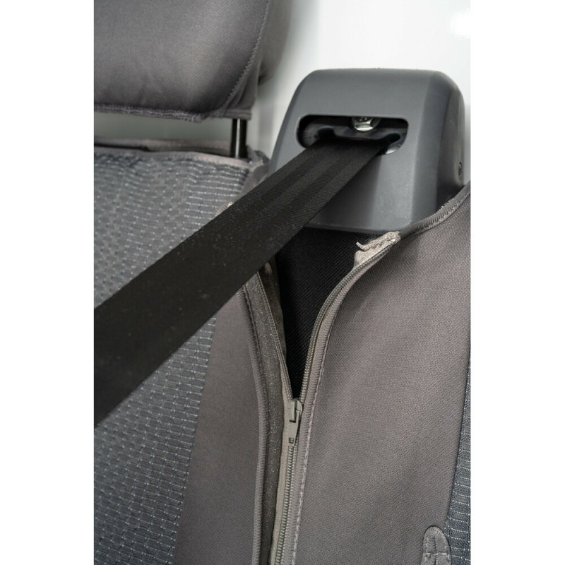 ΚΑΛΥΜΜΑΤΑ ΚΑΘΙΣΜΑΤΩΝ ΚΑΙ ΠΡΟΣΚΕΦΑΛΑ ΓΙΑ 3 ΣΕΙΡΕΣ ΘΕΣΕΩΝ ΣΕ ΓΚΡΙ ΣΚΟΥΡΟ ΧΡΩΜΑ SEDILI SET LARGE / MEDIUM LAMPA - 1 ΤΕΜ.