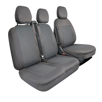 ΚΑΛΥΜΜΑΤΑ ΚΑΘΙΣΜΑΤΩΝ ΚΑΙ ΠΡΟΣΚΕΦΑΛΑ ΓΙΑ 3 ΣΕΙΡΕΣ ΘΕΣΕΩΝ ΣΕ ΓΚΡΙ ΣΚΟΥΡΟ ΧΡΩΜΑ SEDILI SET MEDIUM / LARGE LAMPA - 1 ΤΕΜ.