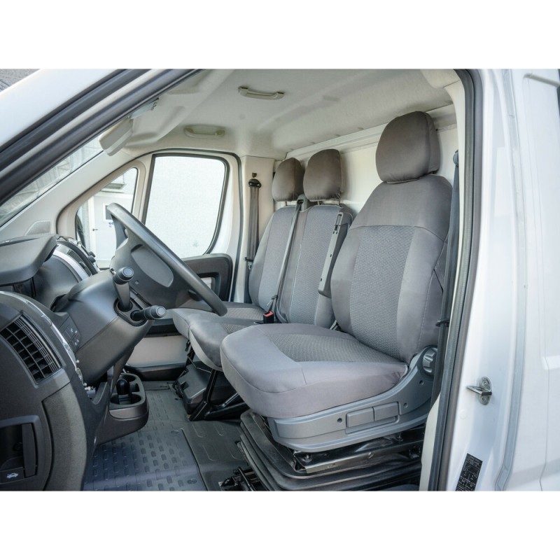 ΚΑΛΥΜΜΑΤΑ ΚΑΘΙΣΜΑΤΩΝ ΚΑΙ ΠΡΟΣΚΕΦΑΛΑ ΓΙΑ 3 ΣΕΙΡΕΣ ΘΕΣΕΩΝ ΣΕ ΓΚΡΙ ΣΚΟΥΡΟ ΧΡΩΜΑ SEDILI SET MEDIUM / LARGE LAMPA - 1 ΤΕΜ.