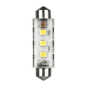 ΛΑΜΠΑΚΙΑ ΠΛΑΦΟΝΙΕΡΑΣ 12/24V 12x41mm 260/220lm 6.500K ΔΙΠΛΗΣ ΠΟΛ/ΤΑΣ LED CAN-BUS PRO-USER SERIES 1ΤΕΜ