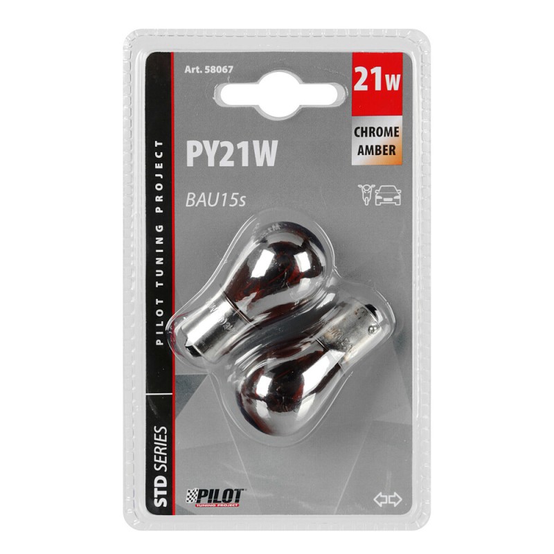 ΛΑΜΠΑΚΙΑ 12V/PY21W ΚΑΘΡΕΠΤΗΣ