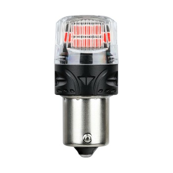 PR21W 12V BAW15s 150lm ΚΟΚΚΙΝΟ ΦΩΣ LED CAN-BUS ULTRA-LUMEN SERIES 2ΤΕΜ.