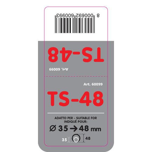 ΑΚΡΟ ΕΞΑΤΜΙΣΗΣ TS-48 Φ35-48 - ΣΤΡΟΓΓΥΛΟ