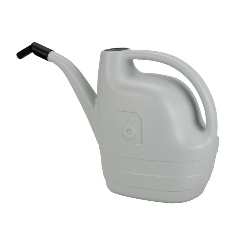 ΔΟΧΕΙΟ ΜΕΤΑΦΟΡΑΣ ΥΓΡΩΝ ΚΑΥΣΙΜΩΝ ΠΛΑΣΤΙΚΟ HDPE ΓΚΡΙ 6L (ΠΟΤΙΣΤΗΡΙ) LAMPA - 1 ΤΕΜ.