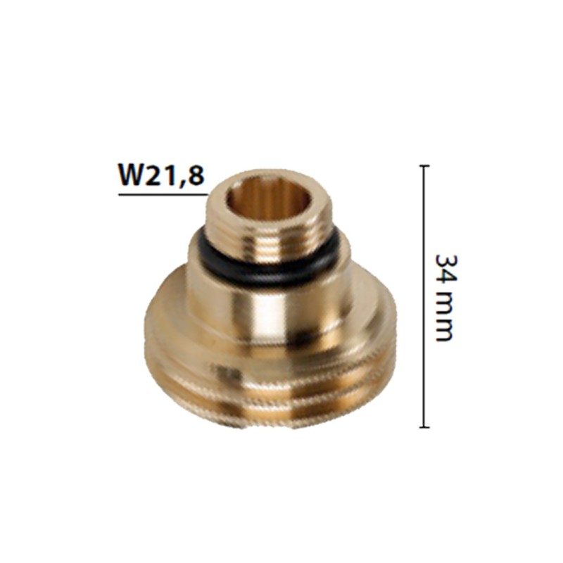 ΑΝΤΑΠΤΟΡΑΣ ΠΛΗΡΩΣΗΣ LPG ΥΓΡΑΕΡΙΟΥ ACME W21,8 80mm