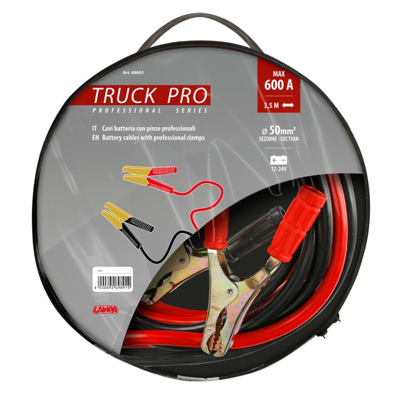 ΡΕΥΜΑΤΟΔΟΤΕΣ PROFESSIONAL SERIES TRUCK PRO 600A 350cm LAMPA - 1 ΤΕΜ.