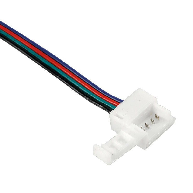 ΑΝΤΑΛΛΑΚΤΙΚΗ ΦΙΣΑ CONNECT-3 ΜΕ 4PIN 16 cm ΓΙΑ ΣΥΝΔΕΣΗ ΤΑΙΝΙΑΣ RGB LED ΜΕ ΤΗΛΕΧΕΙΡΙΣΤΗΡΙΟ 3 ΤΕΜ.