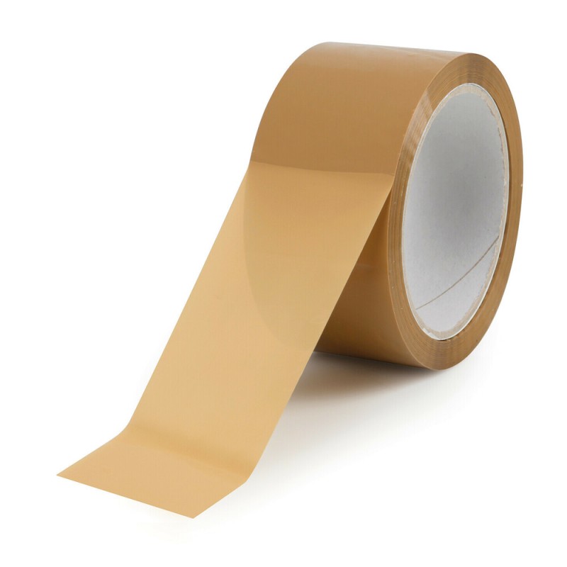 ΤΑΙΝΙΑ ΣΥΣΚΕΥΑΣΙΑΣ ΚΑΦΕ ΑΥΤΟΚΟΛΛΗΤΗ ΓΙΑ ΑΜΠΑΛΑΖ 48mmX66m LAMPA - 1 ΤΕΜ.