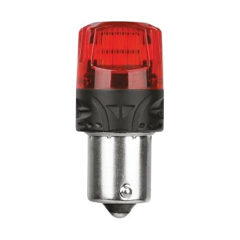 PR21W 24V BAW15s 80/40lm ΜΕ ΚΟΚΚΙΝΟ ΦΩΣ ΔΙΠΛΗΣ ΠΟΛΙΚΟΤΗΤΑΣ LED CAN-BUS PRO-USER SERIES 24V 2ΤΕΜ.