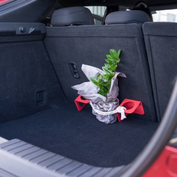 ΣΤΑΘΕΡΟΠΟΙΗΤΗΣ / ΔΙΑΧΩΡΙΣΤΙΚΟ STOPPER NOOK ΓΙΑ ΤΟ ΠΟΡΤ ΜΠΑΓΚΑΖ ΑΠΟ ΠΛΑΣΤΙΚΟ ΣΕ ΚΟΚΚΙΝΟ ΧΡΩΜΑ ΜΕ ΑΝΤΙΟΛΙΣΘΗΤΙΚΑ ΜΑΞΙΛΑΡΑΚΙΑ ΚΑΙ ΑΥΤΟΚΟΛΛΗΤΑ ΤΥΠΟΥ VELCRO RATI - 2 ΤΕΜ.