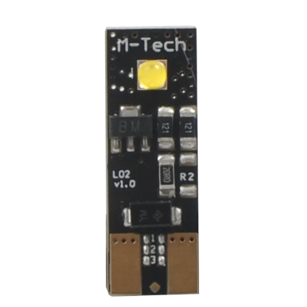 T10 W5W 12V W2.1x9.5d 1,6W 2xHP LED ΛΕΥΚΟ CAN-BUS BLISTER 2ΤΕΜ. M-TECH