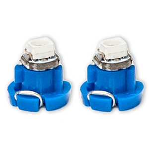 ΛΑΜΠΑΚΙΑ LED T3 12V 1xSMD LED 6.000K ΜΠΛΕ ΦΩΣ 8mm DGA - 2ΤΕΜ.