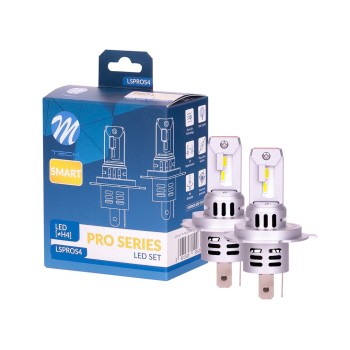 ΛΑΜΠΑ LED H4 12V IP65 6.000K 4.600lm LED SET PRO SMART SERIES M-TECH - 2 ΤΕΜ.