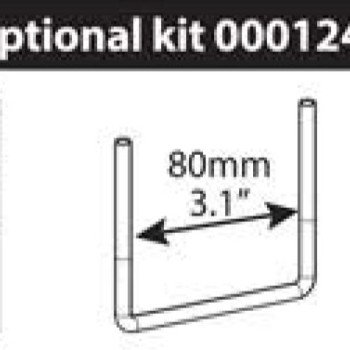 ΚΙΤ ΤΟΠΟΘΕΤΗΣΗΣ ΜΠΑΓΚΑΖΙΕΡΑΣ "U" 80MM MENABO