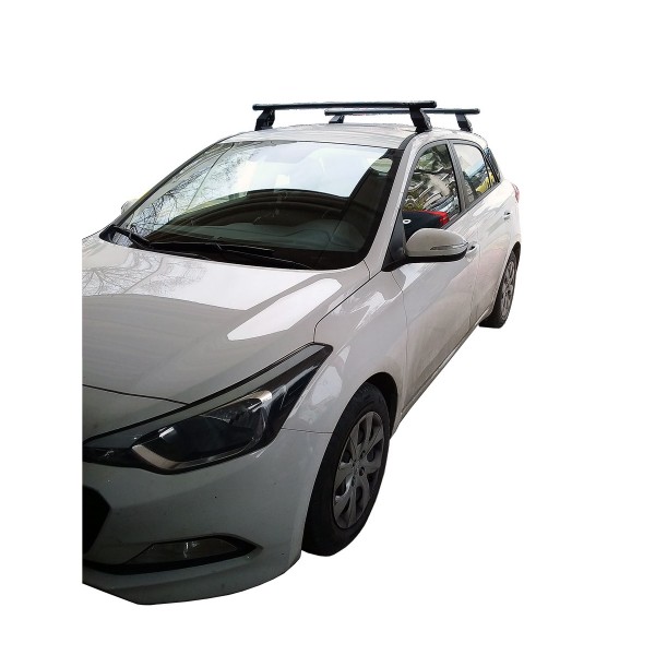KIT ΜΕ ΜΠΑΡΕΣ ΟΡΟΦΗΣ ΓΙΑ HYUNDAI i20 IΙ GB 5D 2014-2020 ΑΛΟΥΜΙΝΙΟΥ TEMA MENABO (AL1 - 3360/MB - FIX509FP) - 2 ΤΕΜ.