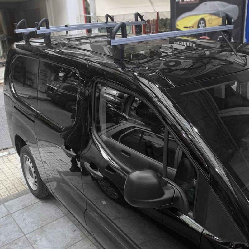 ΚΙΤ ΜΠΑΡΕΣ ΓΙΑ TOYOTA PROACE 2016+ ΜΕ ΕΠΑΓΓΕΛΜΑΤΙΚΕΣ ΜΠΑΡΕΣ ΑΛΟΥΜΙΝΙΟΥ MENABO (8430/MB X 3 - FIX603FP X 3)