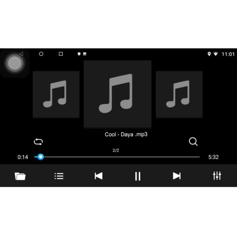 ΟΘΟΝΗ MULTIMEDIA 2 DIN 7 ΙΝΤΣΩΝ /ANDROID 12/DECK/GPS/BT A2DP/USB/RADIO/1GB RAM/ DIGITAL IQ